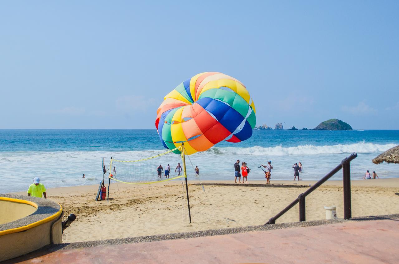 Enna Inn Ixtapa Habitacion Vista Al Mar Luaran gambar